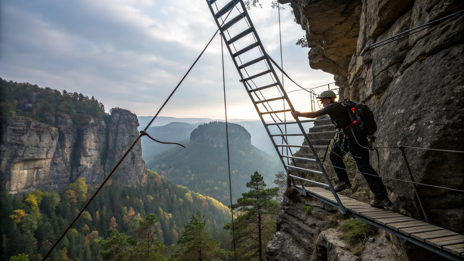 Ferraty s dětmi od 10 let: Kam vyrazit a jak je motivovat