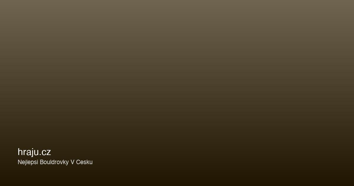 Nejlepší bouldrovky v Česku — přehled po městech 2026